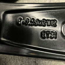 Load image into Gallery viewer, 1x Alufelge 21 Zoll 9.5" 5x112 31ET Glanz Schwarz 4M0601025BS Audi Q7 Rim Wheel FEL6723471163pq