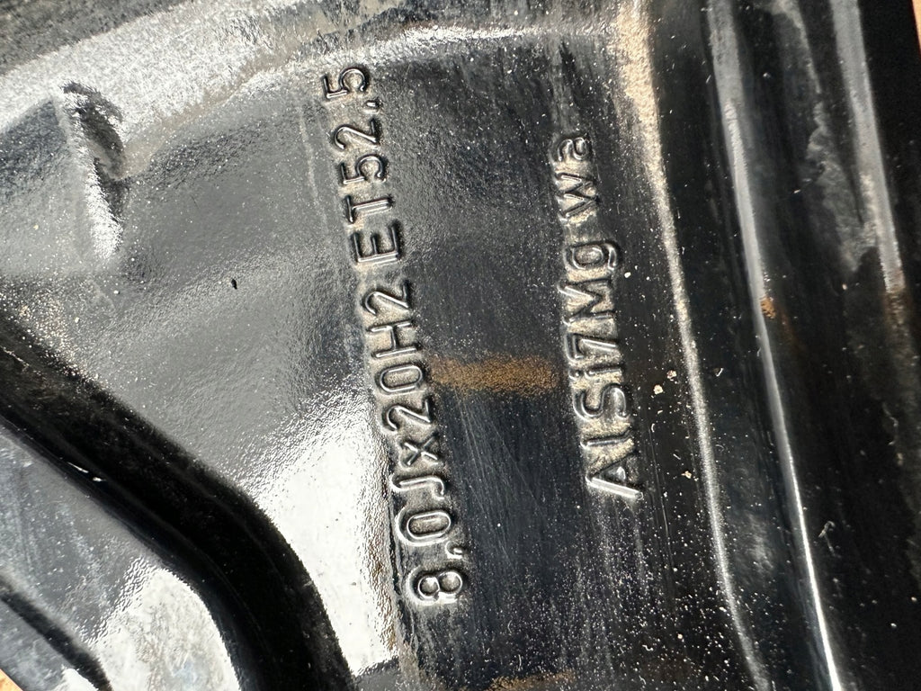 1x Alufelge 20 Zoll 8.0" 5x108 52 5ET Glanz Schwarz 32358303 Volvo Rim Wheel FEL2427493087sy