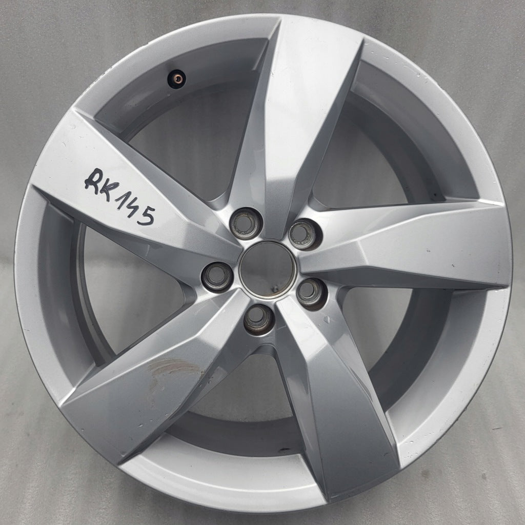 1x Alufelge 17 Zoll 6.5" 5x100 39ET Glanz Silber 2GM601025A MA-DAR81 VW T-Cross FEL6682944253po