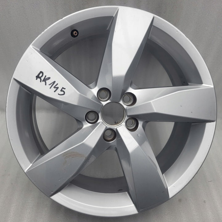 1x Alufelge 17 Zoll 6.5" 5x100 39ET Glanz Silber 2GM601025A VW T-Cross Rim Wheel FEL6682944253po