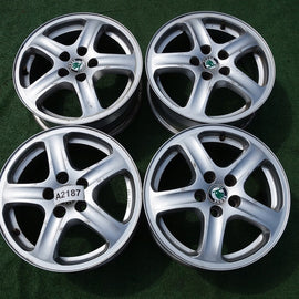 4x Alufelge 15 Zoll 6.0