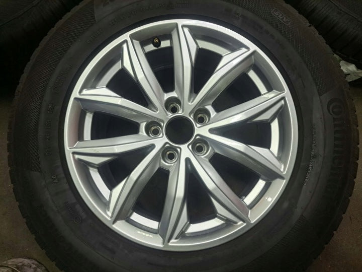 4x Alufelge 17 Zoll 7.0" 5x112 34ET Glanz Silber 80A601025J Audi Q5 A3 I FEL3495848654vu
