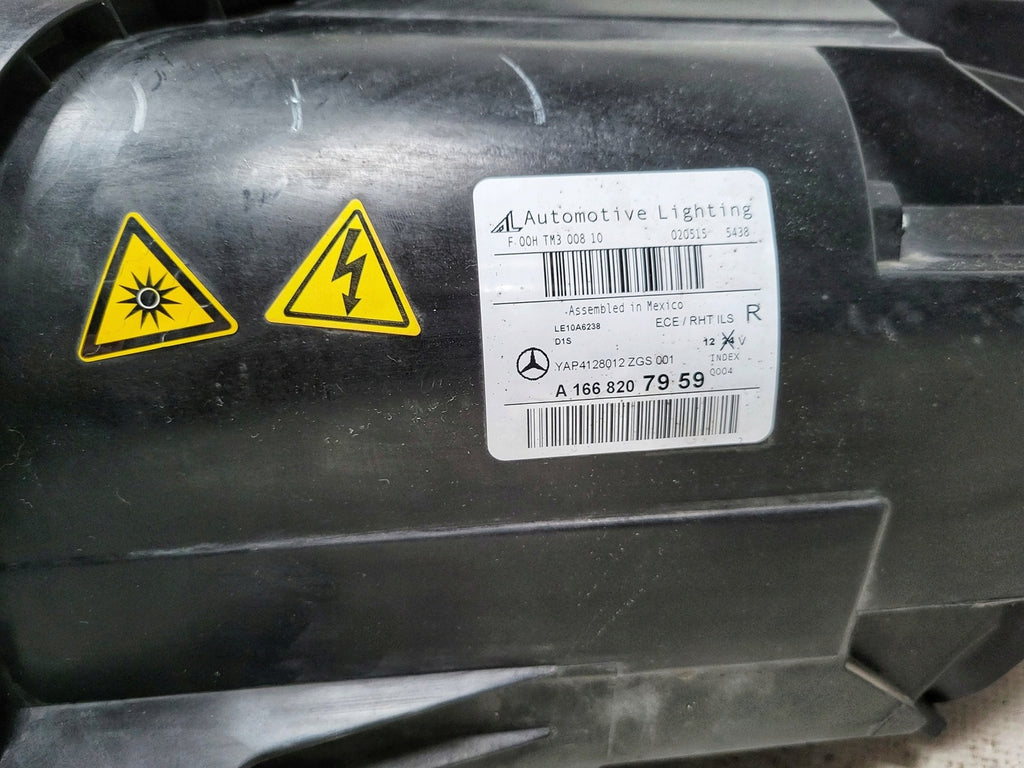 Frontscheinwerfer Mercedes-Benz W166 A1668207959 Rechts Scheinwerfer Headlight SCH2793300414ra