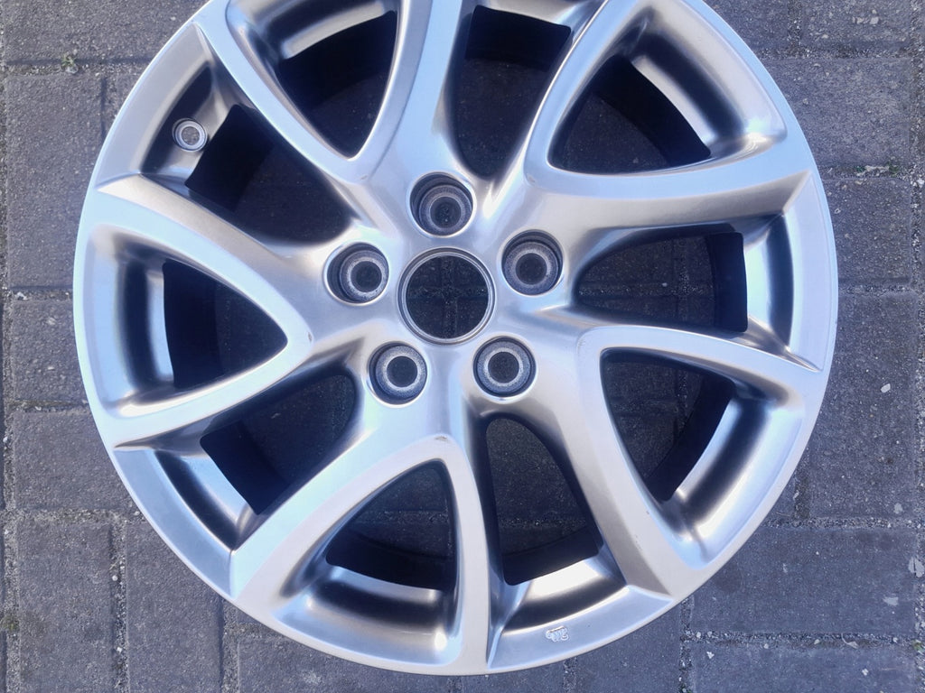 1x Alufelge 17 Zoll 6.5" 5x114.3 52 5ET Glanz Silber 9965296570 Mazda Rim Wheel FEL7004766754ue