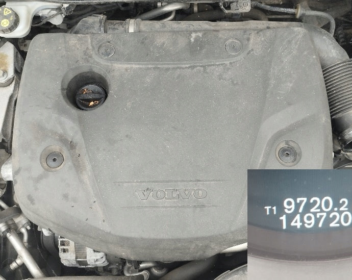 Motor Volvo V60 I S60 Xc60 D4204T8 2.0 120PS 88kW 149TKm Diesel Unkomplett MOT1370496444za