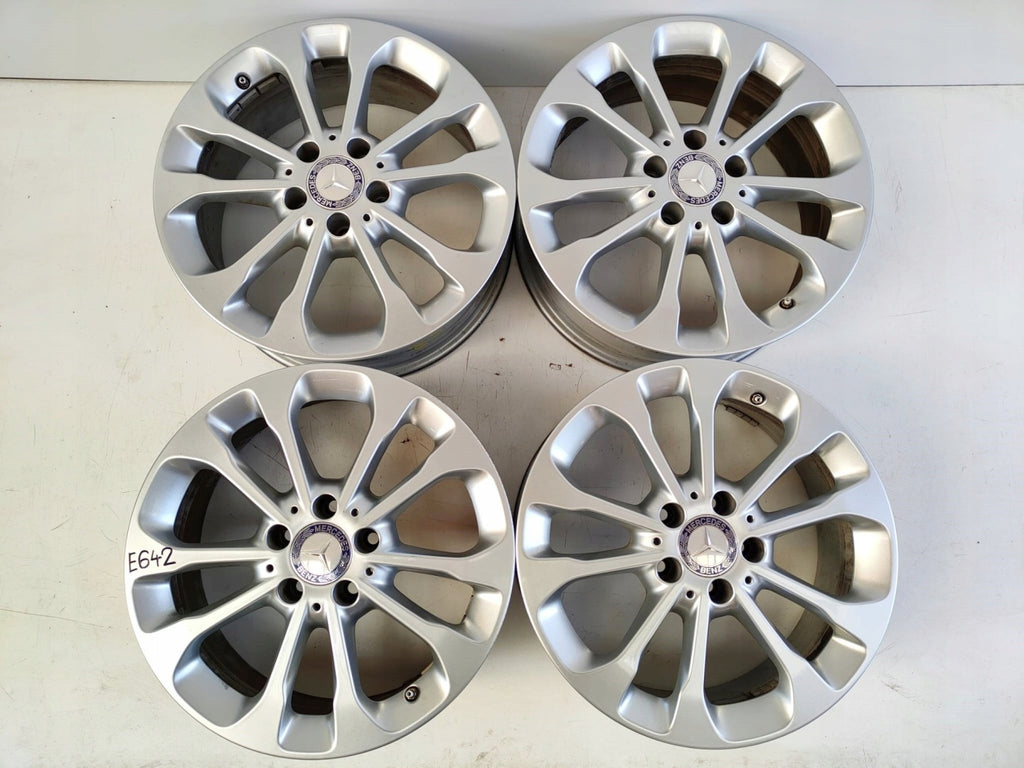 4x Alufelge 17 Zoll 6.5" 5x112 38ET Glanz Silber A1564011700 Mercedes-Benz X156 FEL5249248083up