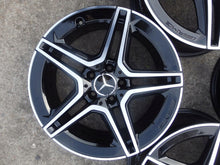 Load image into Gallery viewer, 1x Alufelge 18 Zoll 7.5" 5x112 49ET Glanz Schwarz A1774011500 Mercedes-Benz W177 FEL5668621443jd