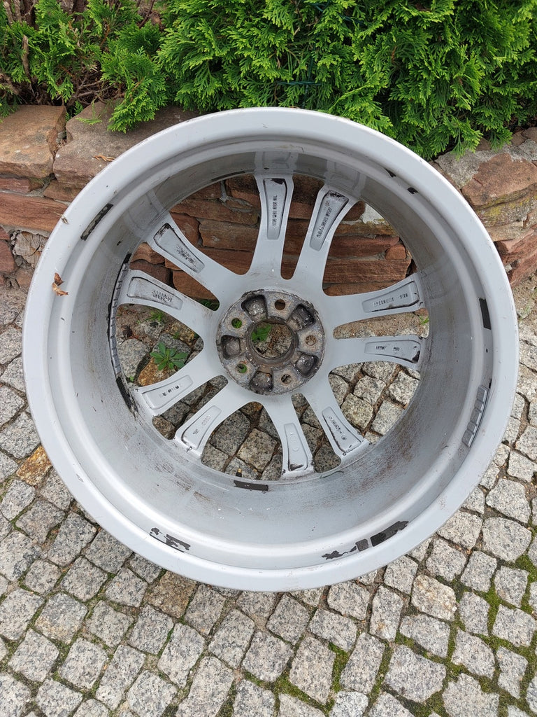 1x Alufelge 20 Zoll 9.0" 5x112 37ET Glanz Silber 4H0601025BL Audi Rim Wheel