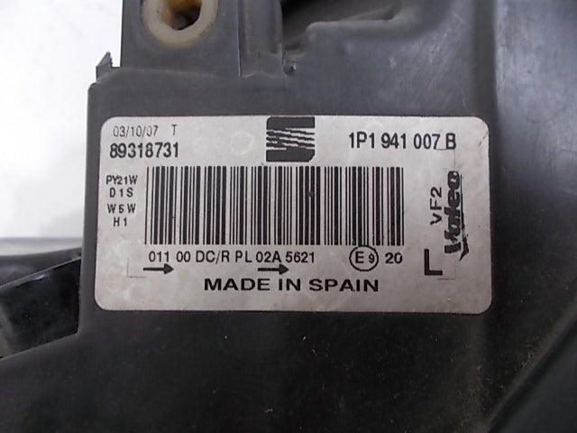 Frontscheinwerfer Seat Altea 1P1941007B Xenon Links Scheinwerfer Headlight