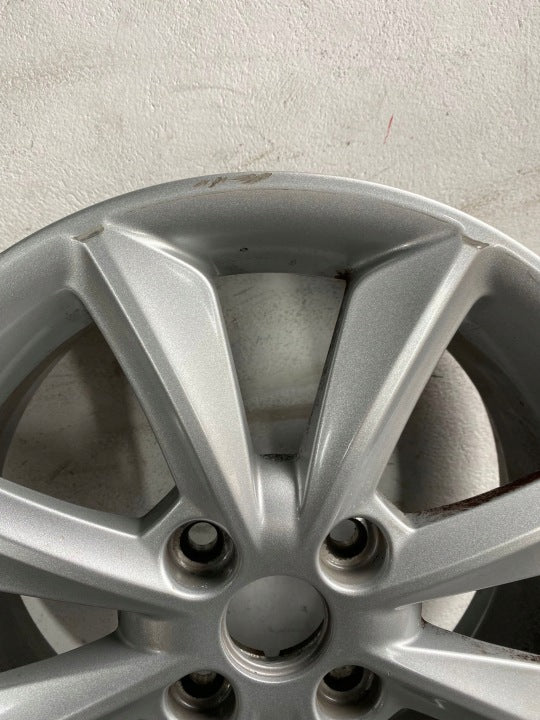 1x Alufelge 16 Zoll 6.5" 4x108 47 5ET Glanz Silber H1BJ-1007-C1A Ford Fiesta I FEL6585066119rm