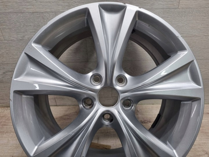 1x Alufelge 17 Zoll 7.5" 5x112 46ET Glanz Silber 5FA601025C Seat Leon Rim Wheel FEL2865550200eg