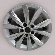 Load image into Gallery viewer, 1x Alufelge 15 Zoll 5.5&quot; 5x100 40ET Silber 2G0601025 VW Polo Rim Wheel