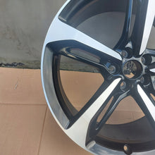 Load image into Gallery viewer, 1x Alufelge 21 Zoll 9.5&quot; 5x112 31ET Glanz Schwarz 4M0601025AB Audi Rim Wheel