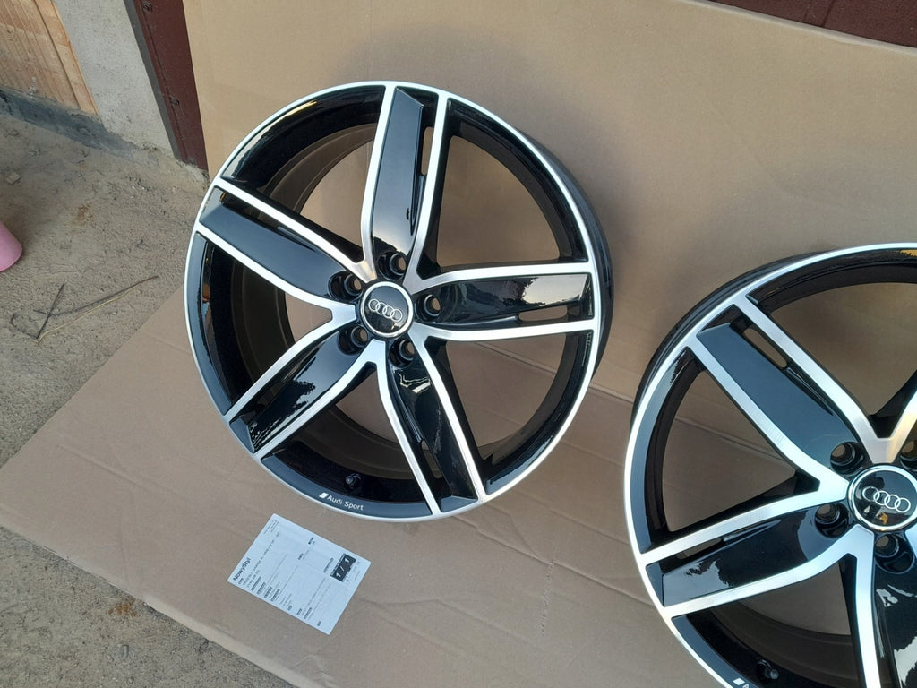 4x Alufelge 19 Zoll 8.0" 5x112 49ET Glanz Silber 8V0601025AS Audi A3 Mg FEL8822831345qy