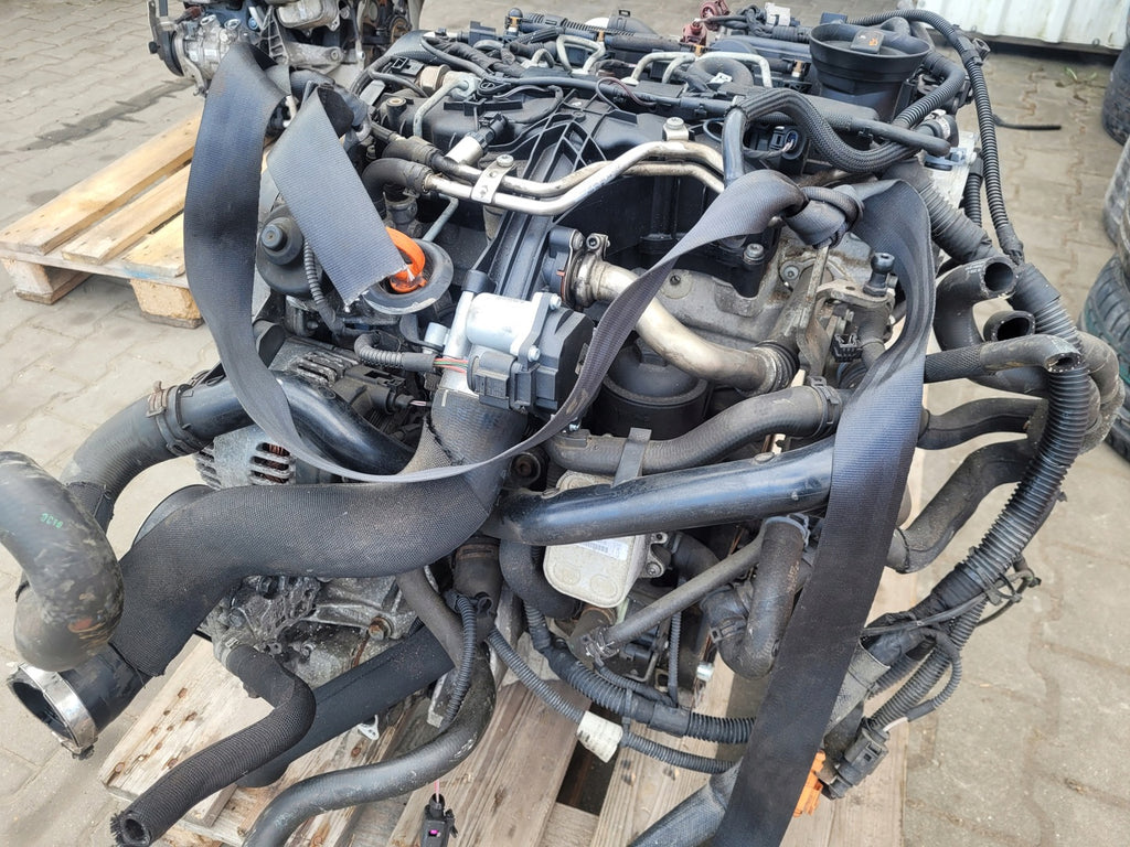 Motor Audi C7 A4 B8 CJC 2.0 TDI 129TKm Diesel Engine Komplett