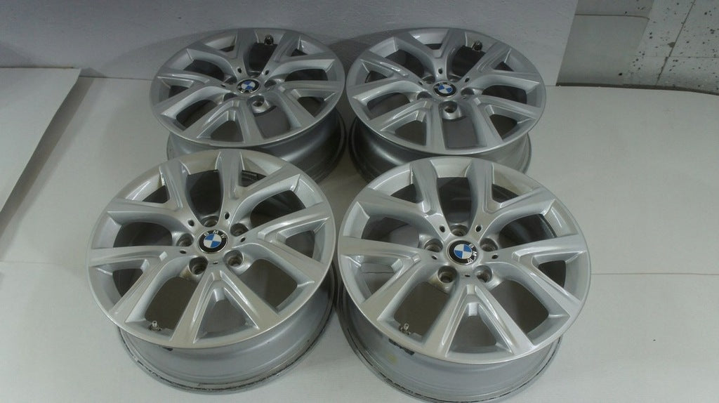 4x Alufelge 17 Zoll 6.5" 5x112 39ET Glanz Silber 6856076 BMW Rim Wheel FEL5745085621bx
