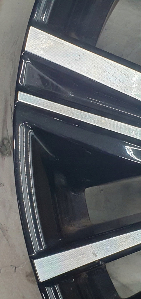 1x Alufelge 19 Zoll 7.5" 5x114.3 35ET Glanz Schwarz 40300-6PA4 Nissan Qashqai I FEL3408919568fp