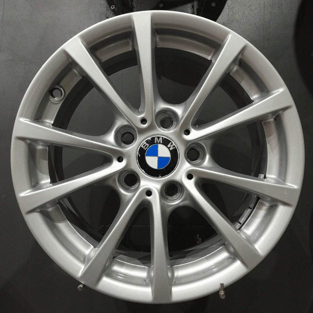 4x Alufelge 16 Zoll 7.0" 5x120 31ET Glanz Silber 6796236 BMW E91 F30 E90 F31 FEL9319396707gf