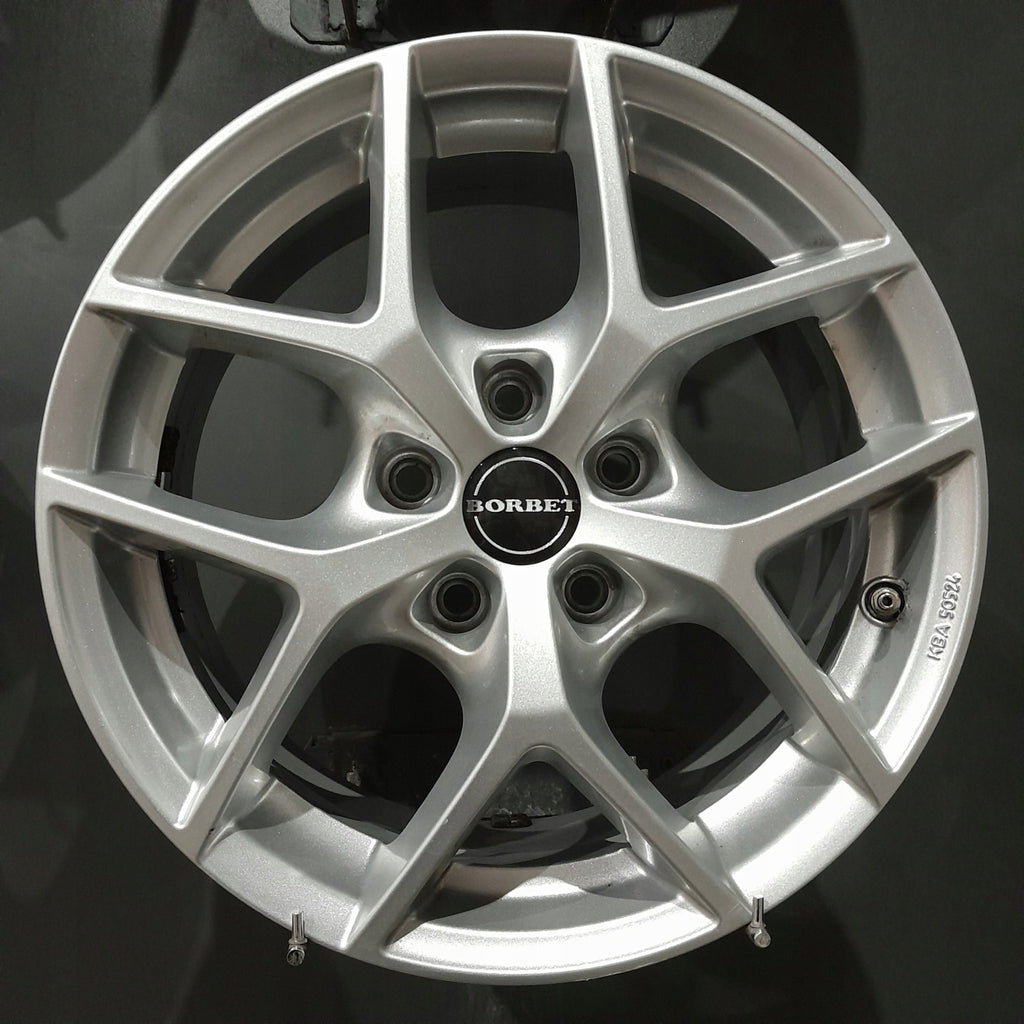 4x Alufelge 16 Zoll 7.0" 5x112 38ET Glanz Silber Audi C6 A4 B7 Mini Rim Wheel FEL7145439386mz