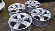 Load image into Gallery viewer, 4x Alufelge 16 Zoll 6.0" 5x112 43ET Glanz Silber 2GA071496A VW T-Roc Rim Wheel FEL1155085301hq