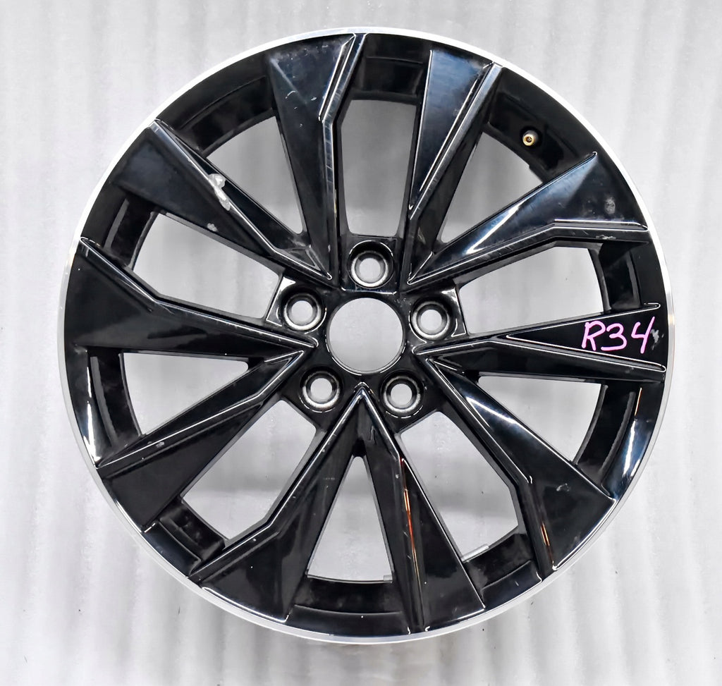 1x Alufelge 16 Zoll 7.0" 5x100 46ET 6V0601025F Skoda Fabia Iii Rim Wheel