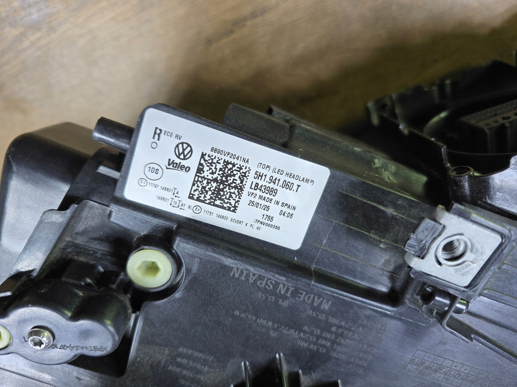 Frontscheinwerfer VW Golf 5H1941060T Full LED Rechts Scheinwerfer Headlight SCH9884450241ns