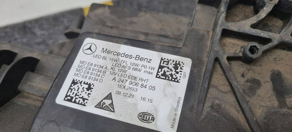 Frontscheinwerfer Mercedes-Benz W247 A2479068405KOD LED Rechts Headlight SCH8451341845er