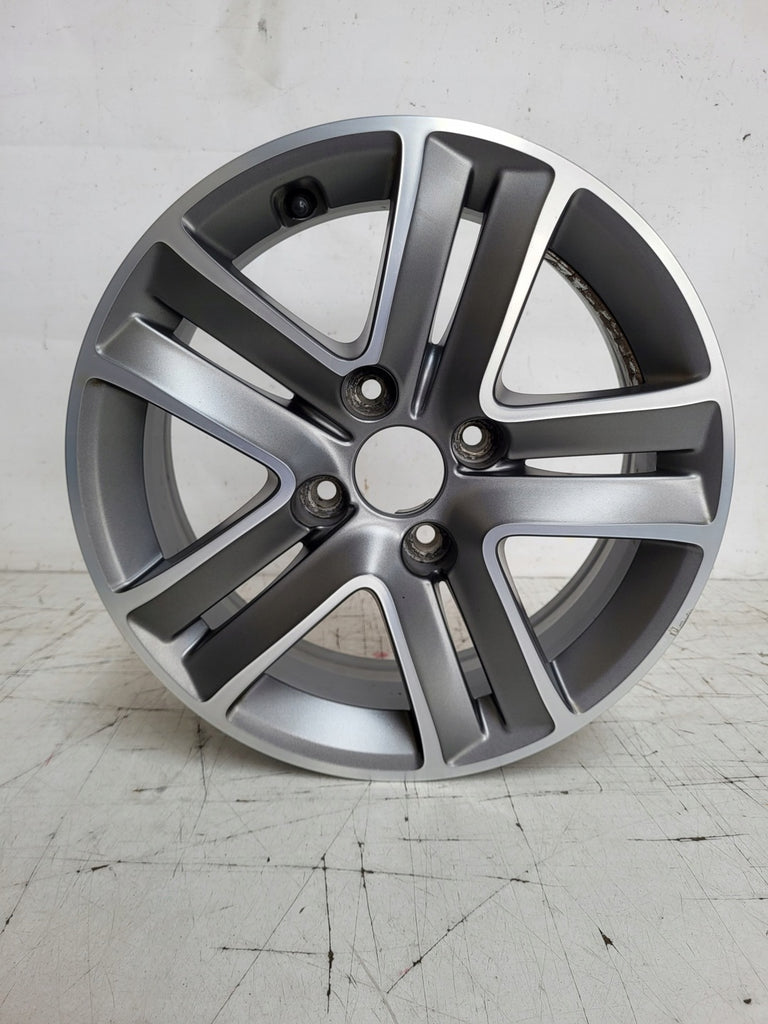 1x Alufelge 15 Zoll 6.0" 4x108 23ET Glanz Graphit 124R-000050 Mg 208 Rim Wheel