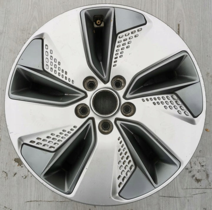 1x Alufelge 17 Zoll 7.0" 5x114.3 50ET Glanz Graphit 52910-K4000 Hyundai Kona Mg FEL1121512498ag