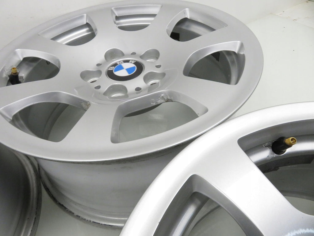 4x Alufelge 16 Zoll 7.0" 5x120 20ET Glanz Silber 6762000 BMW E60 Rim Wheel FEL6534166775lu