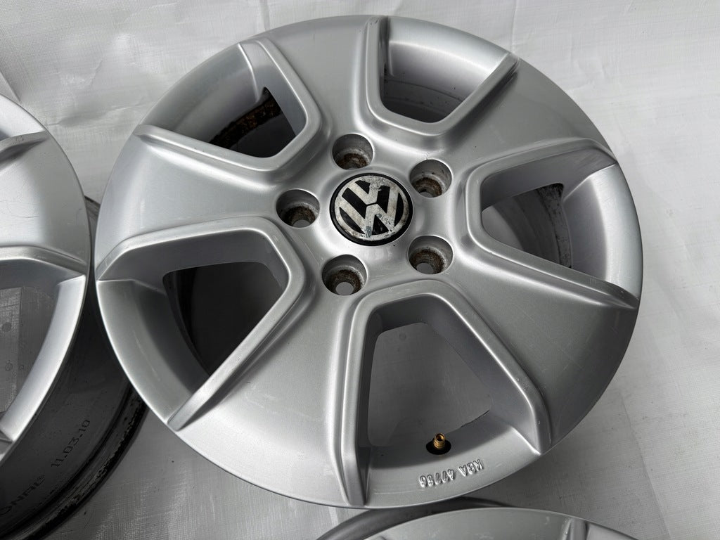 4x Alufelge 16 Zoll 6.5" 5x120 62ET Matt Silber 2H0071496 VW Amarok Rim Wheel FEL8427950414id