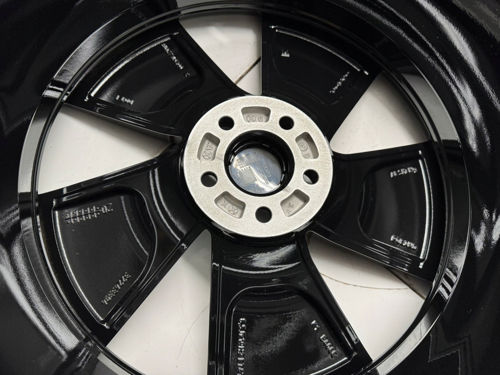 4x Alufelge 19 Zoll 8.5" 5x108 47ET Glanz Schwarz 32243394 Volvo V60 I Xc60 FEL3608011788ti