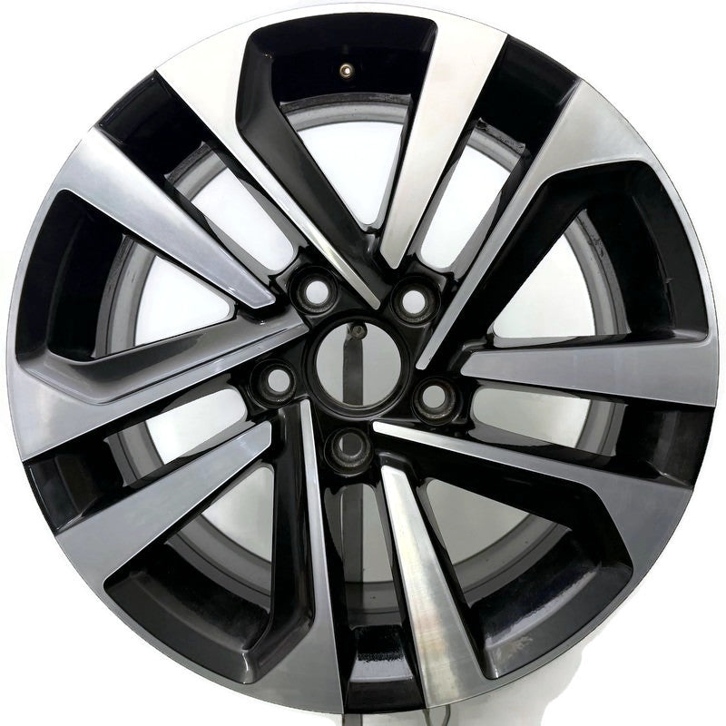 1x Alufelge 16 Zoll 6.5" 5x112 46ET Glanz Schwarz 5G0601025EA VW Rim Wheel FEL1677713314wp