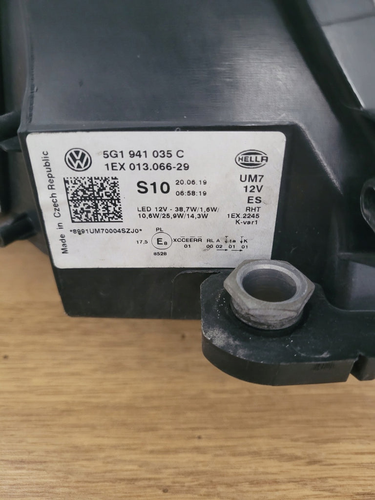 Frontscheinwerfer VW Golf VII 5g1 5G1941035C LED Links Scheinwerfer Headlight SCH2467976050gc