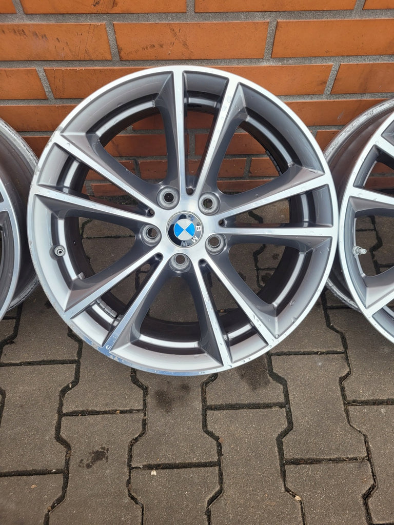 4x Alufelge 17 Zoll 7.5" 5x112 27ET Glanz Schwarz 6863417 BMW Rim Wheel FEL6544047028ho
