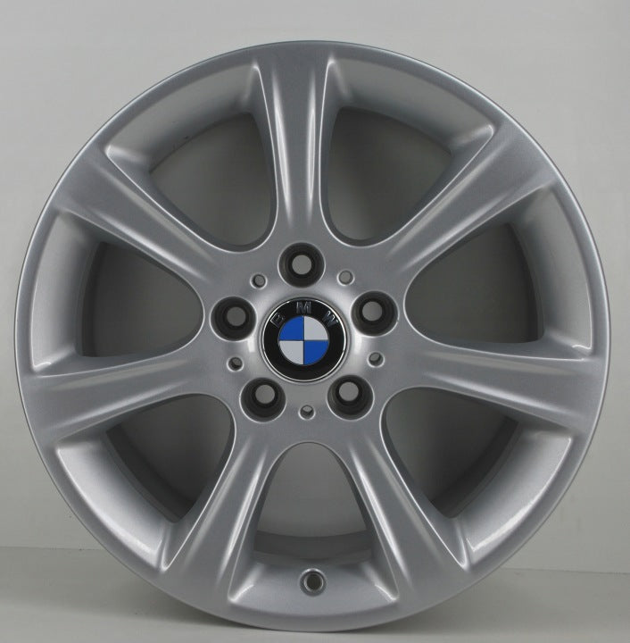 4x Alufelge 17 Zoll 7.5" 5x120 37ET Glanz Silber 6796243 BMW F30 Rim Wheel FEL2860309181tr