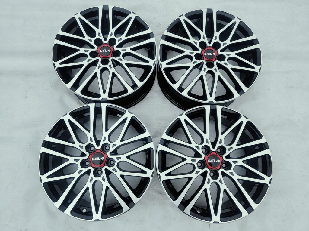 4x Alufelge 18 Zoll 7.5" 5x114.3 55ET Glanz Schwarz 52910-J7CA0 Kia Proceed FEL2443073256yd