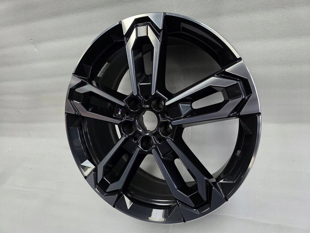 1x Alufelge 19 Zoll 46ET Glanz Schwarz 6898051 BMW X1 Rim Wheel FEL7882881816xs