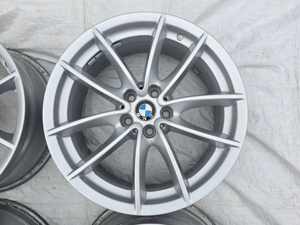 4x Alufelge 18 Zoll 7.0" 5x112 22ET Glanz Silber 6880047 BMW G02 Rim Wheel FEL8269564745oy