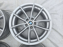 Laden Sie das Bild in den Galerie-Viewer, 4x Alufelge 18 Zoll 7.0" 5x112 22ET Glanz Silber 6880047 BMW G02 Rim Wheel FEL8269564745oy