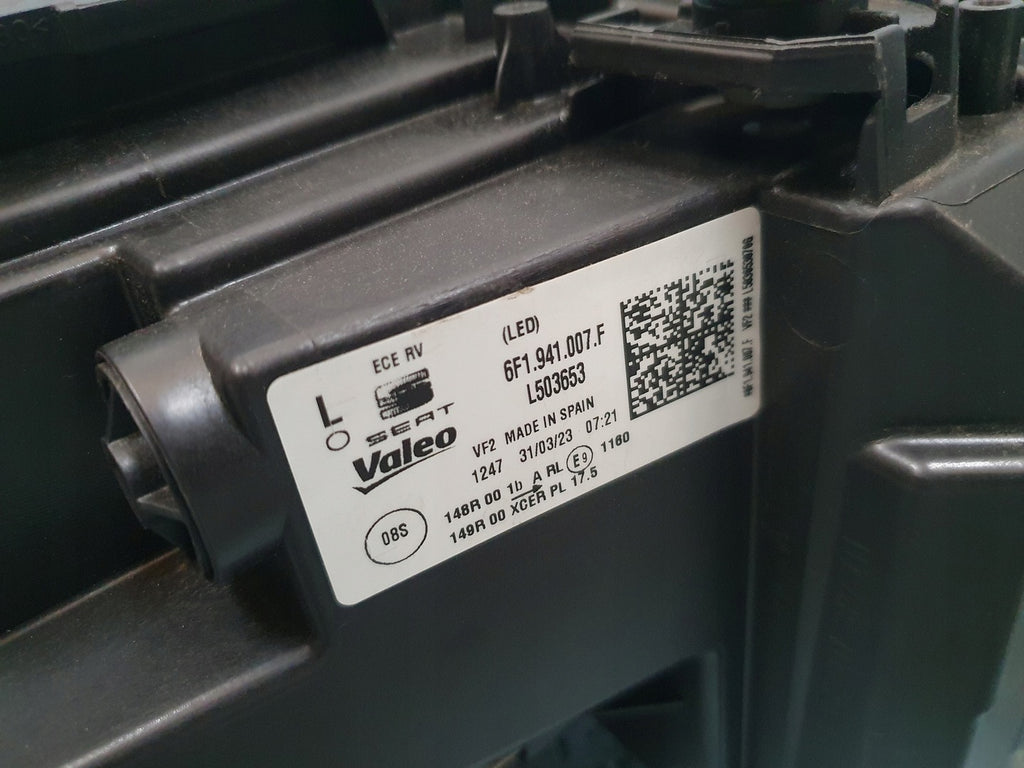 Frontscheinwerfer Seat Ibiza 6F1941007F LED Links Scheinwerfer Headlight