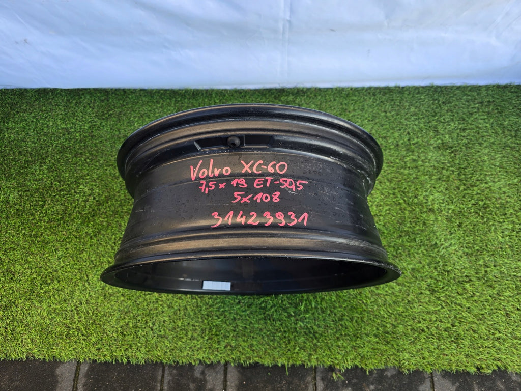 1x Alufelge 19 Zoll 7.5" 5x108 50 5ET 31423931 Volvo Xc60 Xc40 Rim Wheel