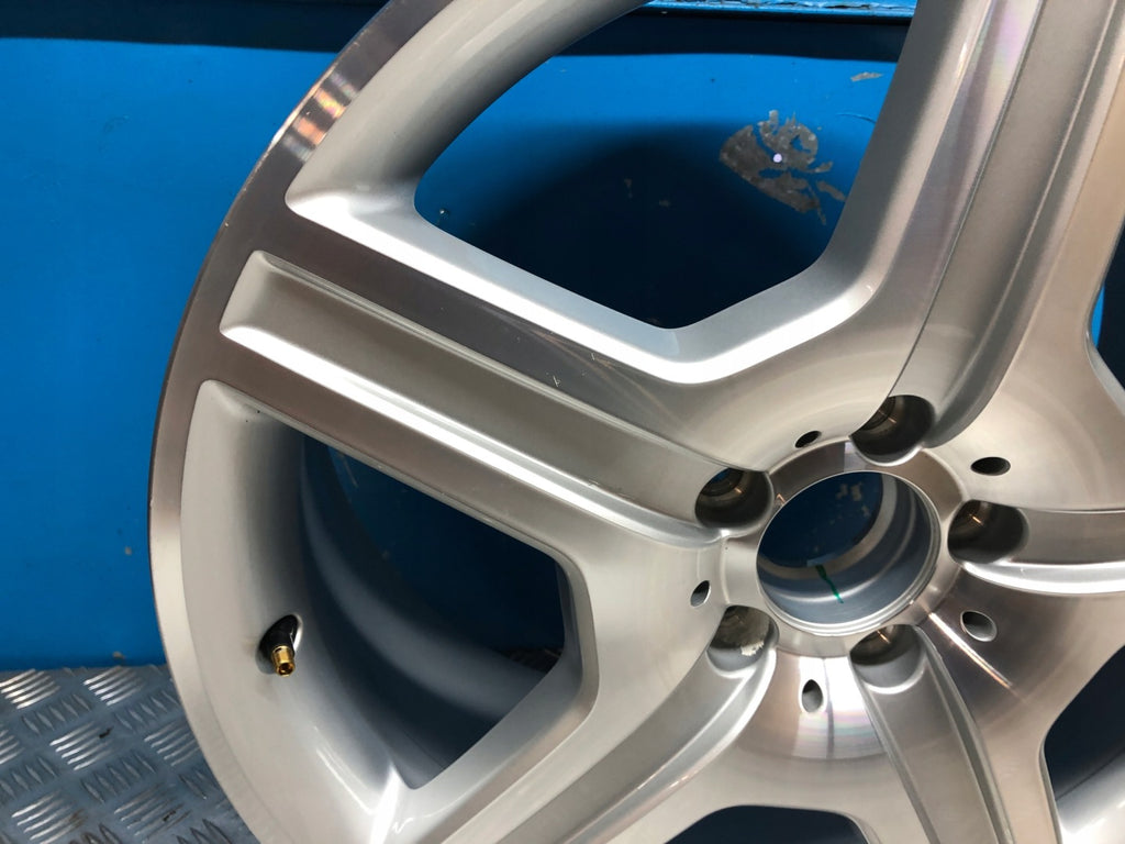 1x Alufelge 19 Zoll 8.5" 5x112 43 5ET A2214012602 Mercedes-Benz W221 Rim Wheel FEL6210127514wv
