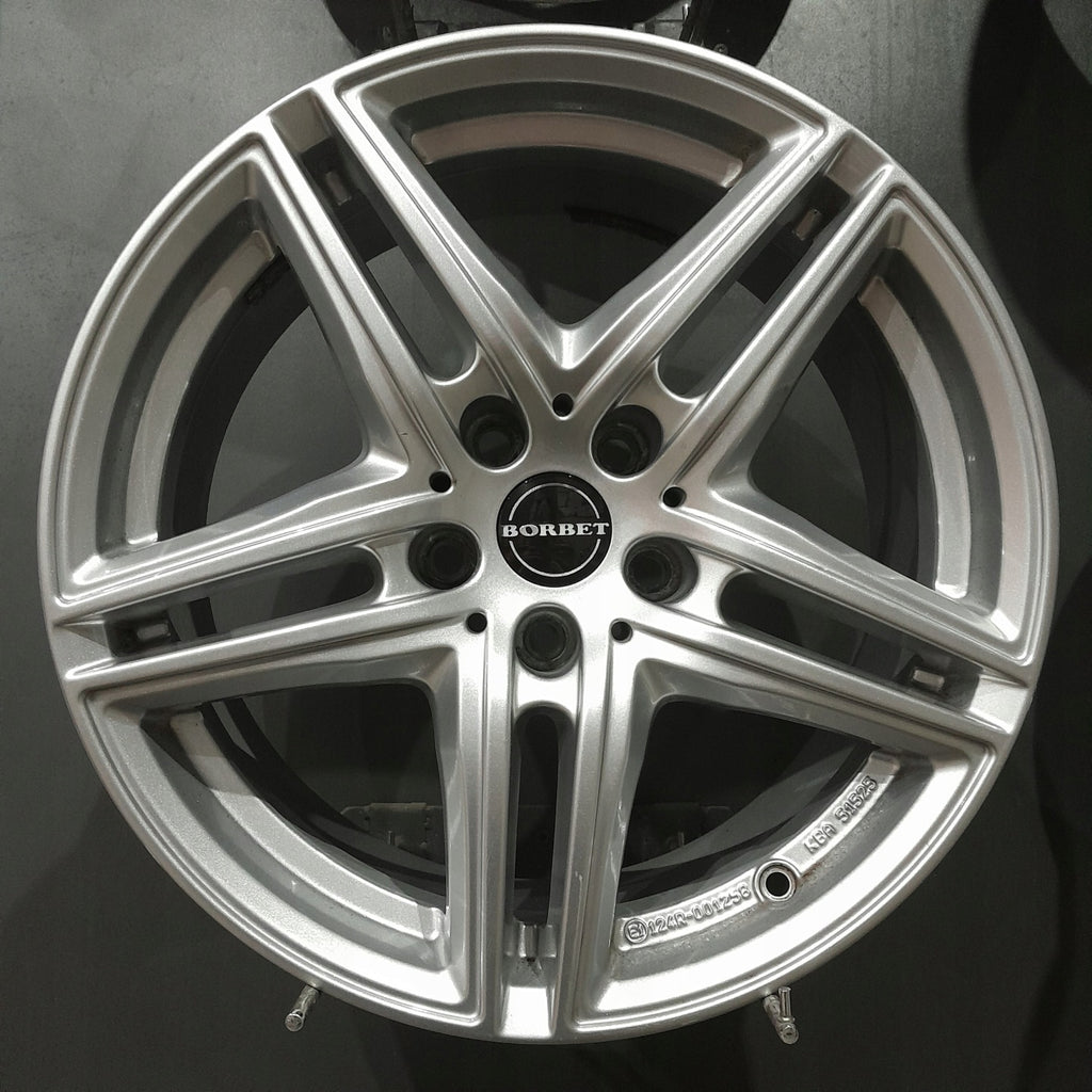 4x Alufelge 17 Zoll 7.5" 5x112 27ET Glanz Silber BMW 3 G21 G20 Rim Wheel FEL4532552774oz