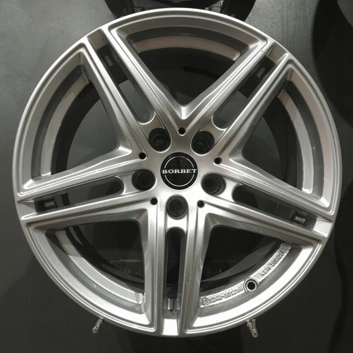 4x Alufelge 17 Zoll 7.5" 5x112 27ET Glanz Silber BMW 3 G21 G20 Rim Wheel FEL4532552774oz