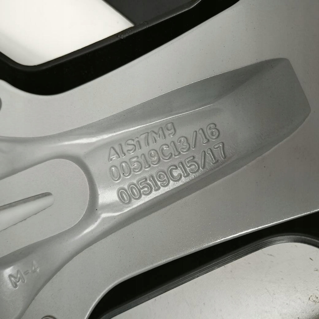 1x Alufelge 19 Zoll 7.0" 5x108 41ET Glanz Silber 9836124480 Citroën C5 I X FEL4456004187tk