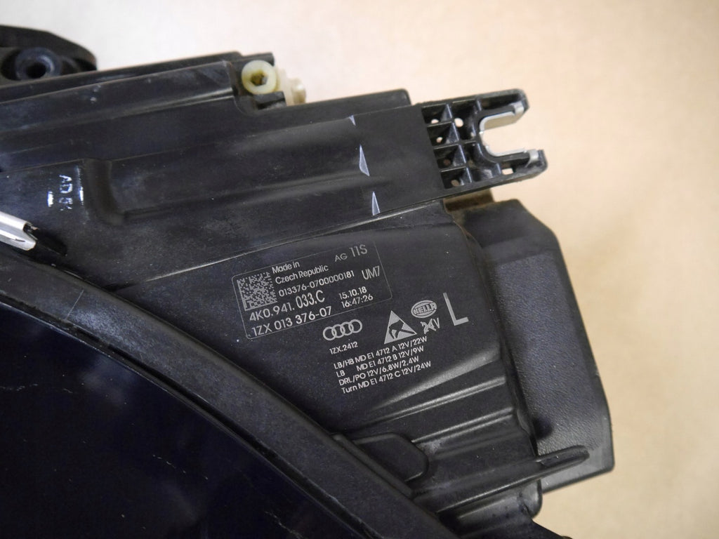 Frontscheinwerfer Audi A6 C8 4K0941033 LED Links Scheinwerfer Headlight SCH5428059811rw