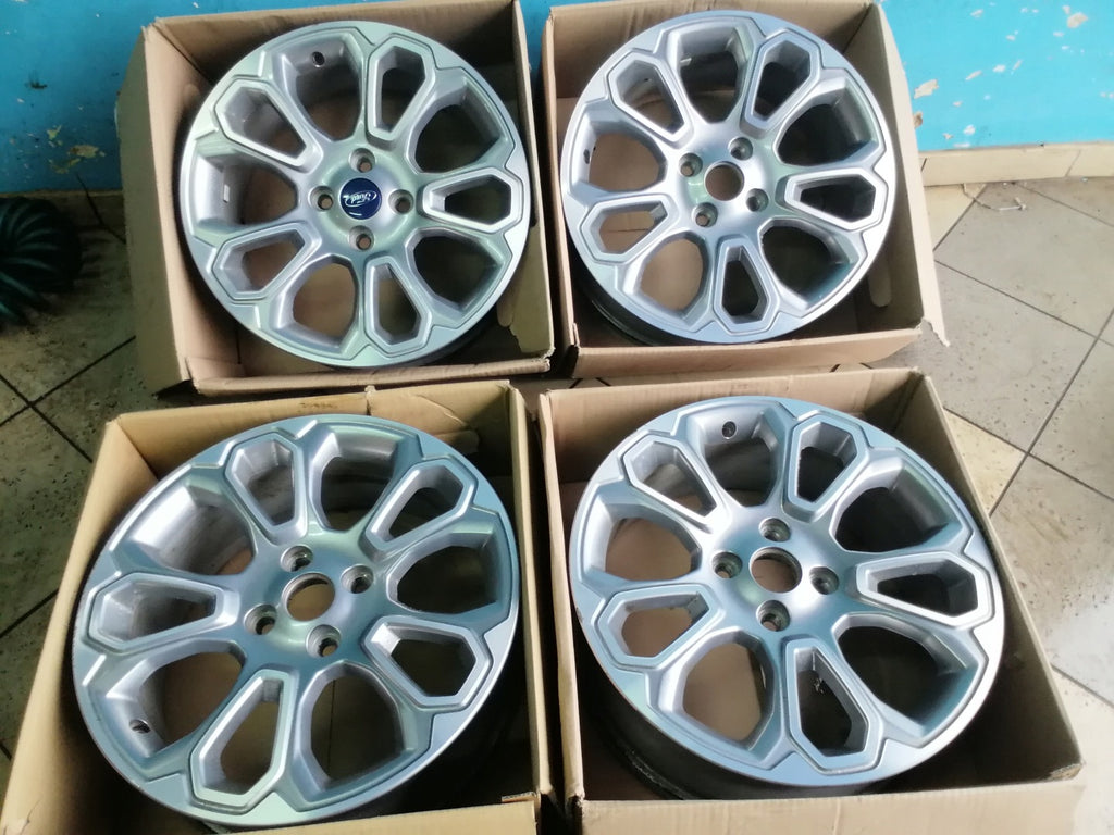4x Alufelge 17 Zoll 7.0" 4x108 37 5ET Glanz Graphit GN15-H2B Ford Fiesta I FEL3658671527ow