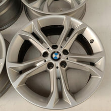 Laden Sie das Bild in den Galerie-Viewer, 4x Alufelge 18 Zoll 7.0" 5x112 22ET Glanz Silber 6876918 BMW X3 G01 G02 FEL6265435808ch