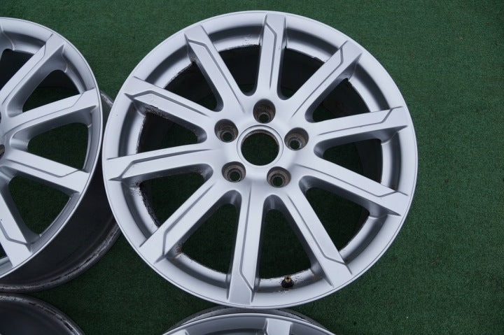 4x Alufelge 17 Zoll 7.5" 5x112 56ET Glanz Silber 8P0601025BG Audi A3 Rim Wheel FEL9191366382cw